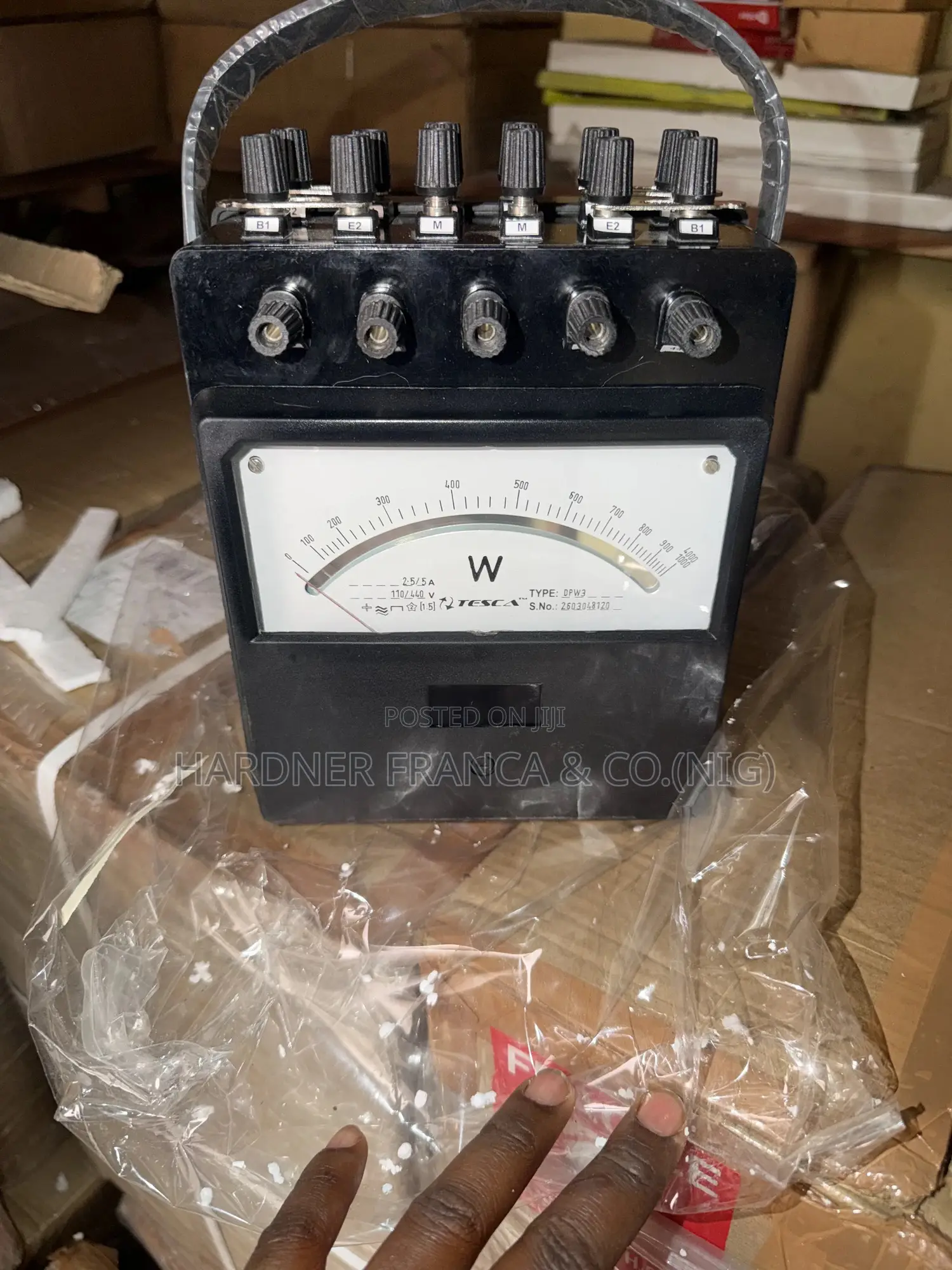 Three Phase Watt Meter