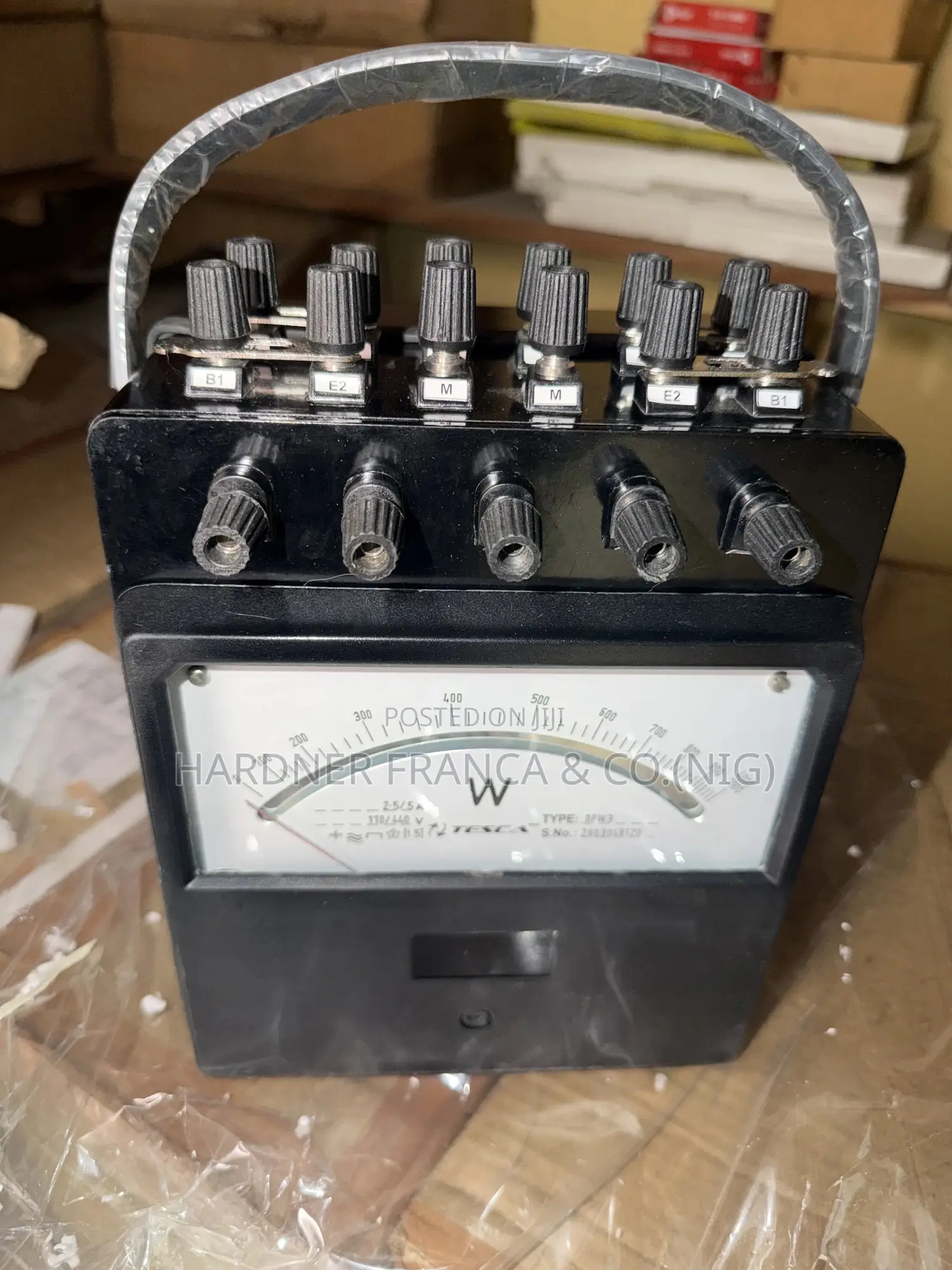 Three Phase Watt Meter