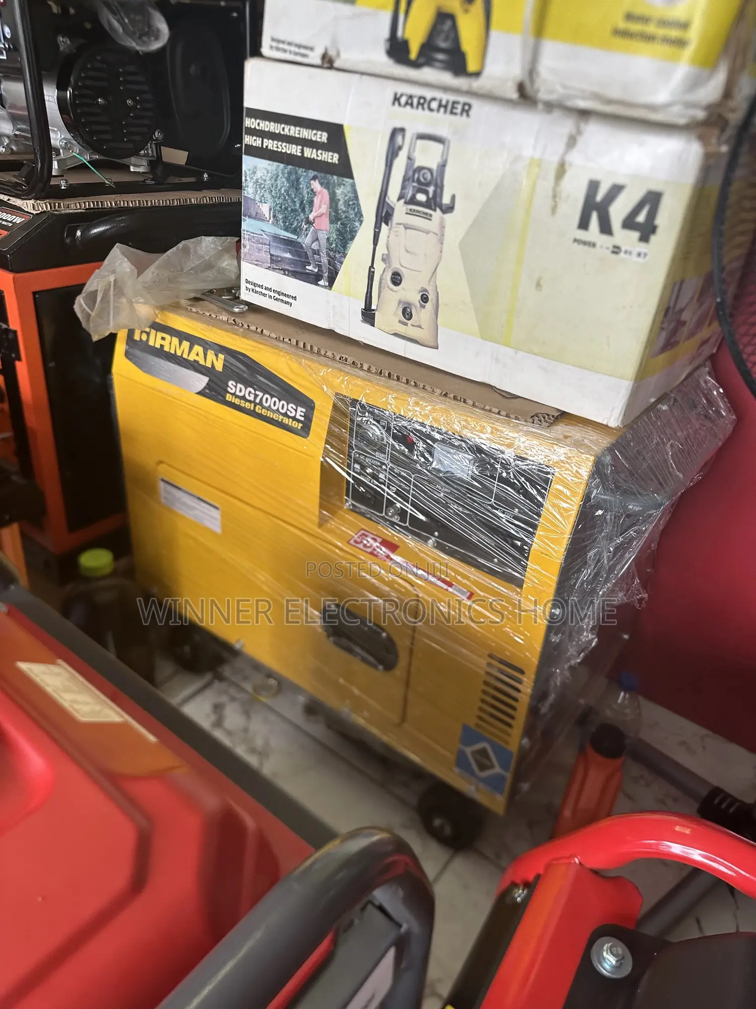 Firman Diesel Soundproof Generator 7kg