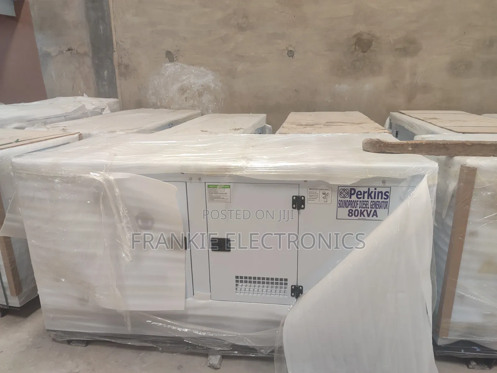 Low Diesel 80kva Perkins Generator — Very Strong and 100% Copper Coil