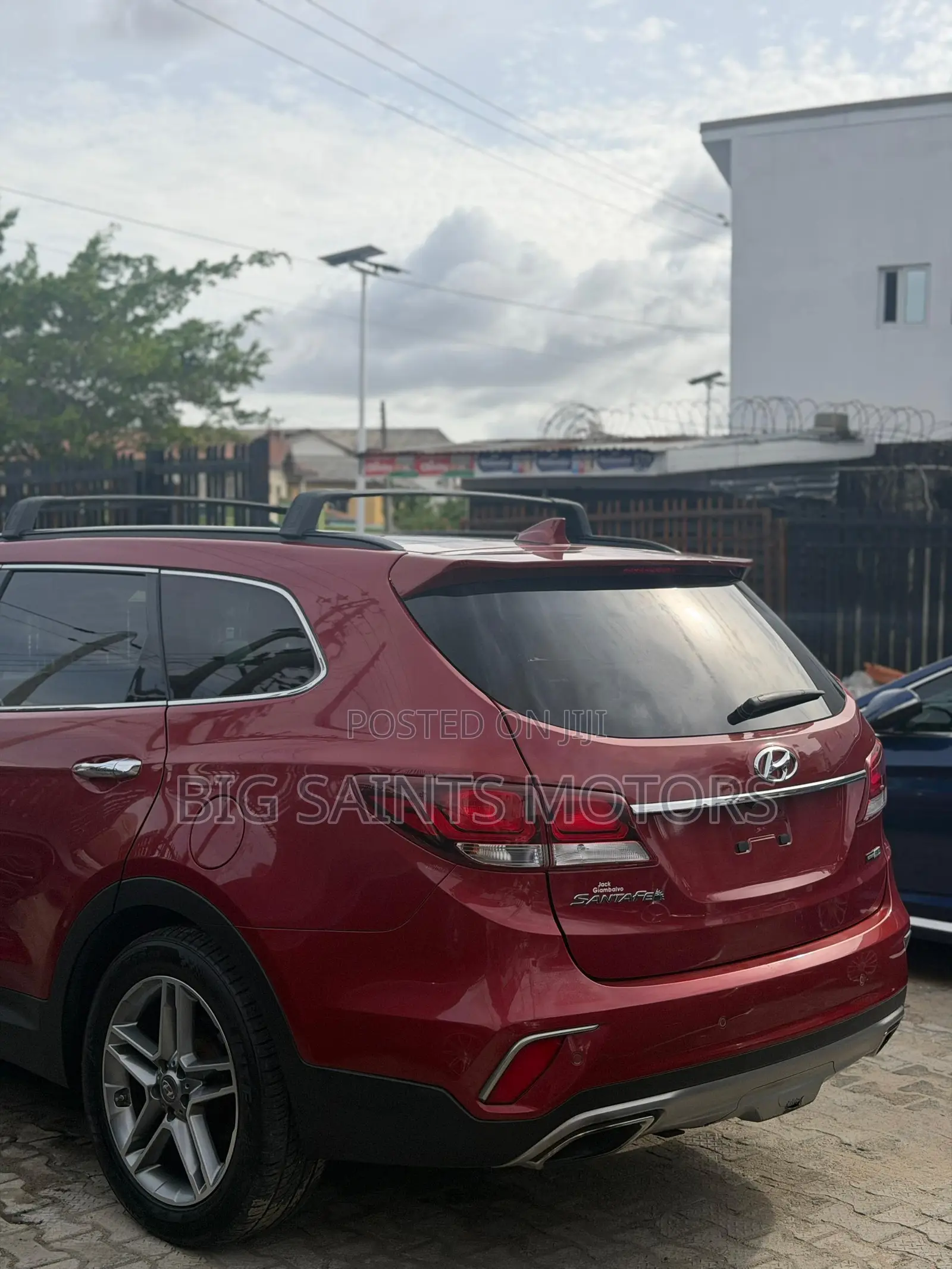 Hyundai Santa Fe Limited AWD 2017 Red