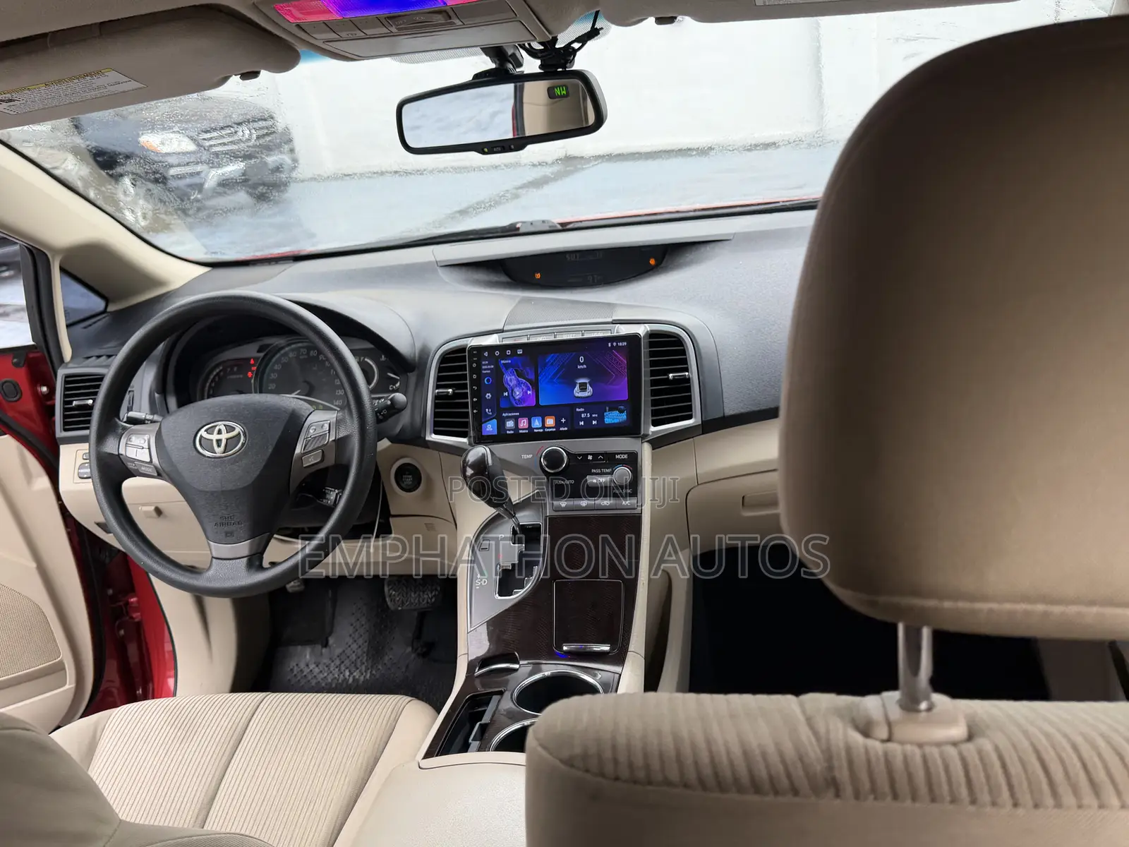 Toyota Venza 2010 Red