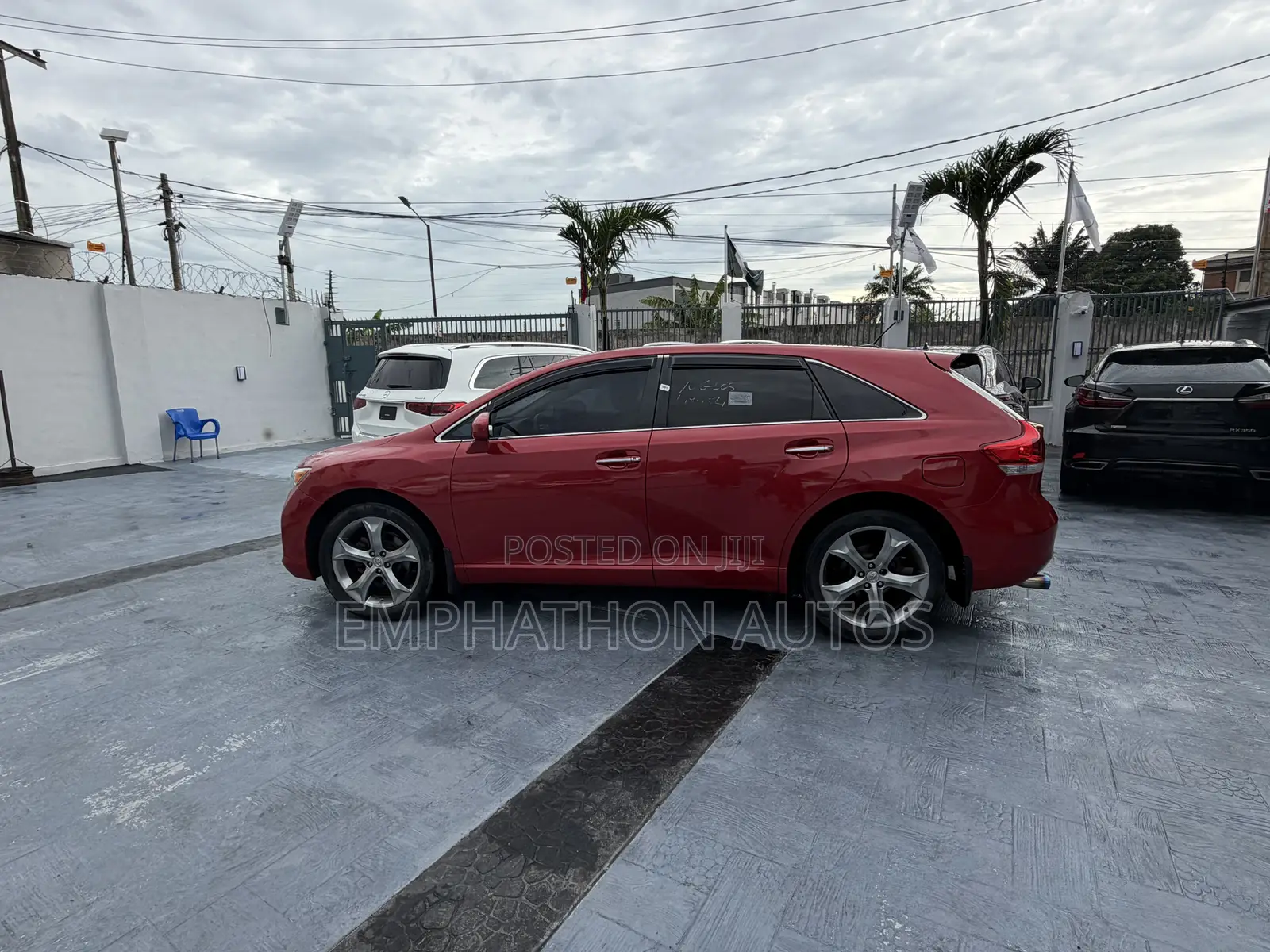 Toyota Venza 2010 Red