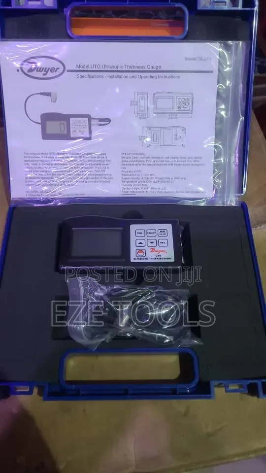 Dwyer Model Utg Ultrasonic Thickness Gauge