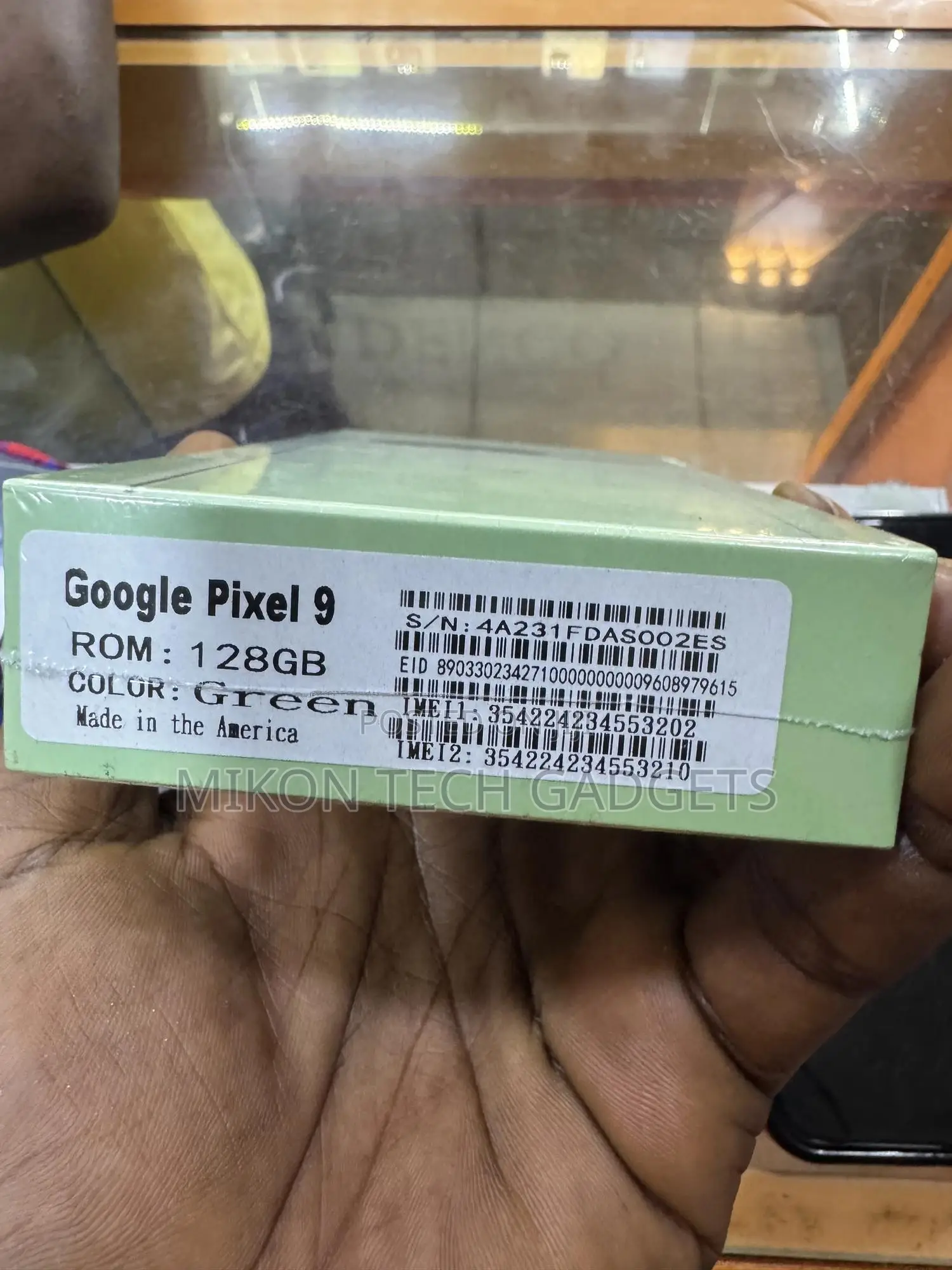 New Google Pixel 9 128 GB Green
