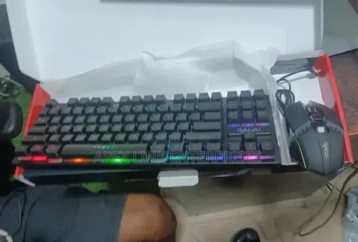 Raiku R905 Wireless RGB Gaming Keyboard and Mouse