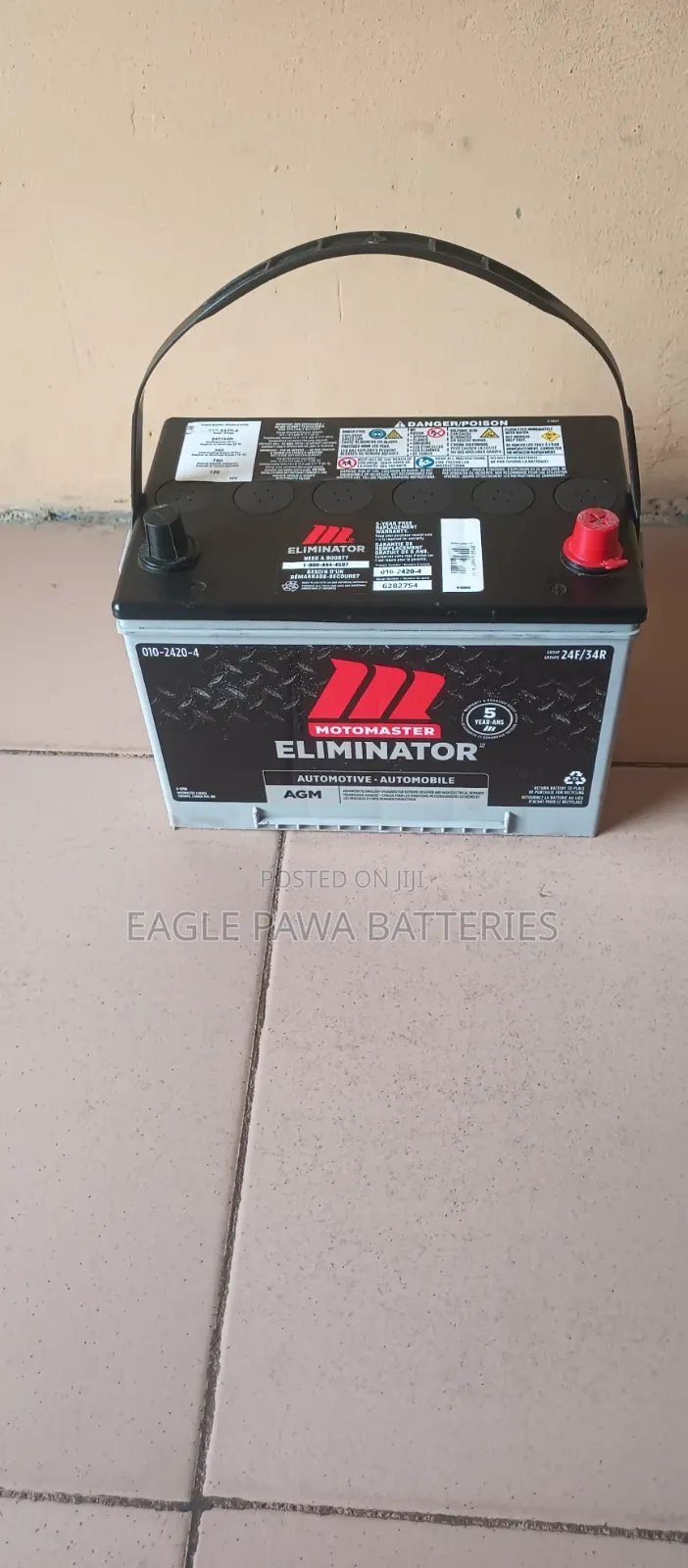 Eliminator 75ah Agm