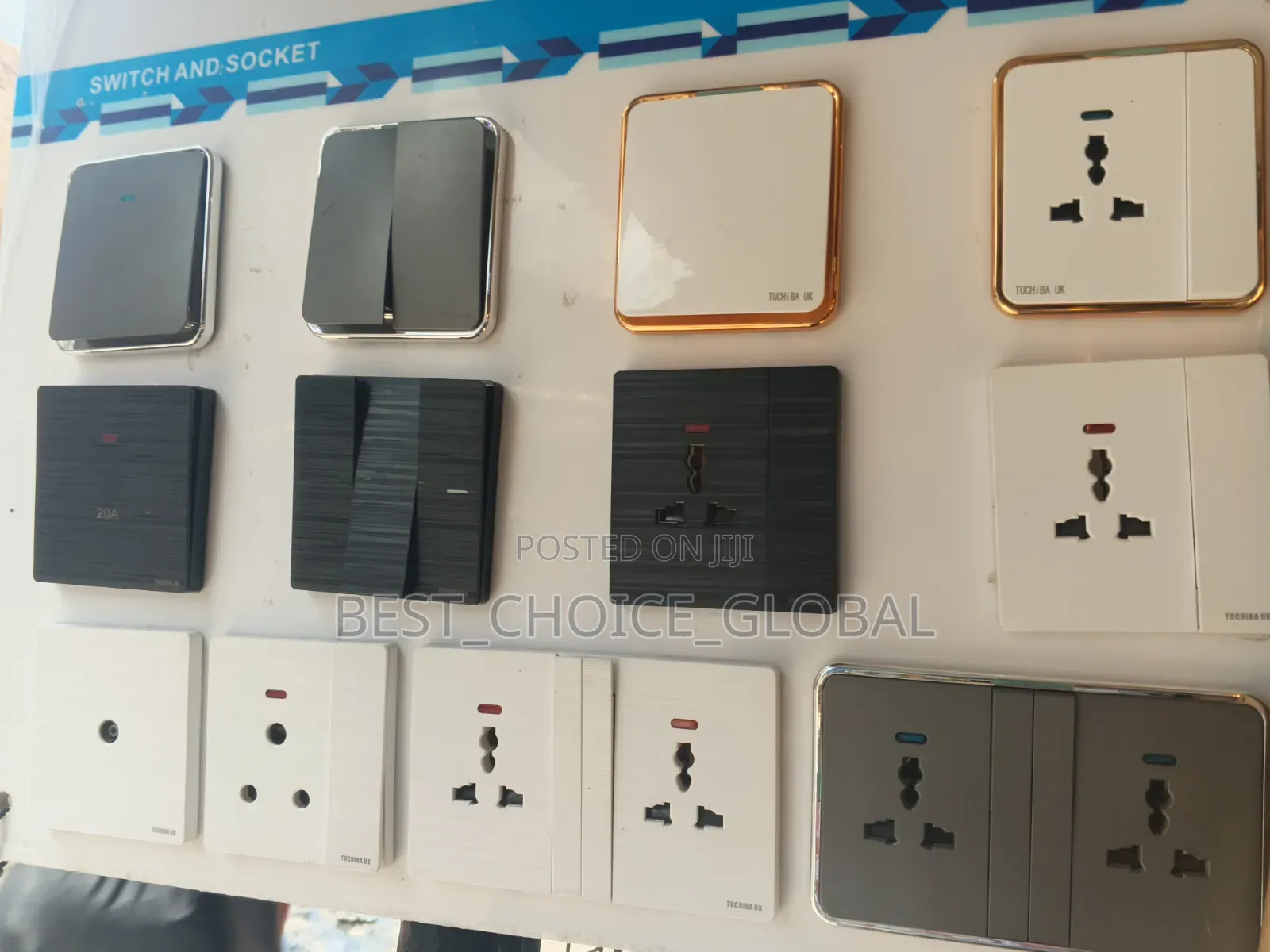 Light Switch and Socket