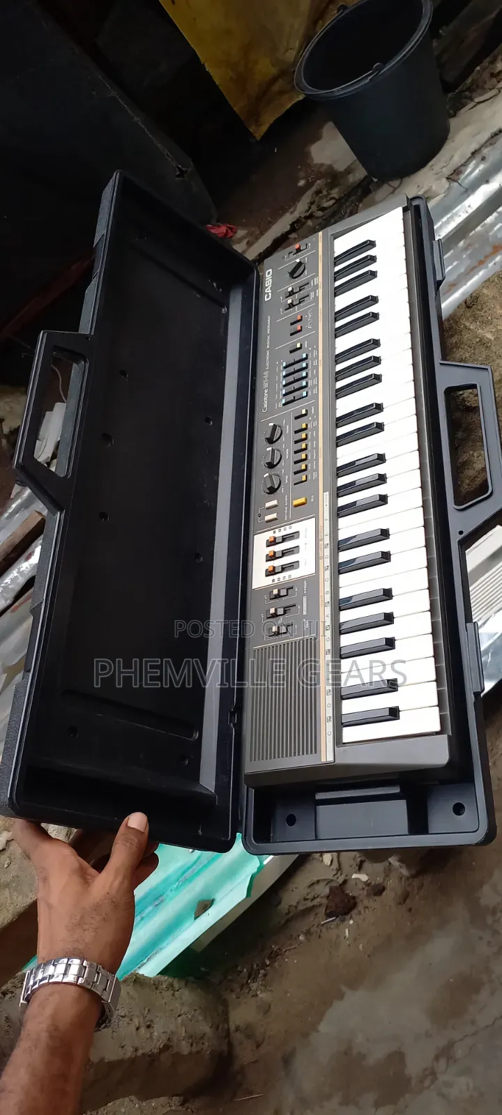 Uk Used Casiotone 68 Children Keyboard
