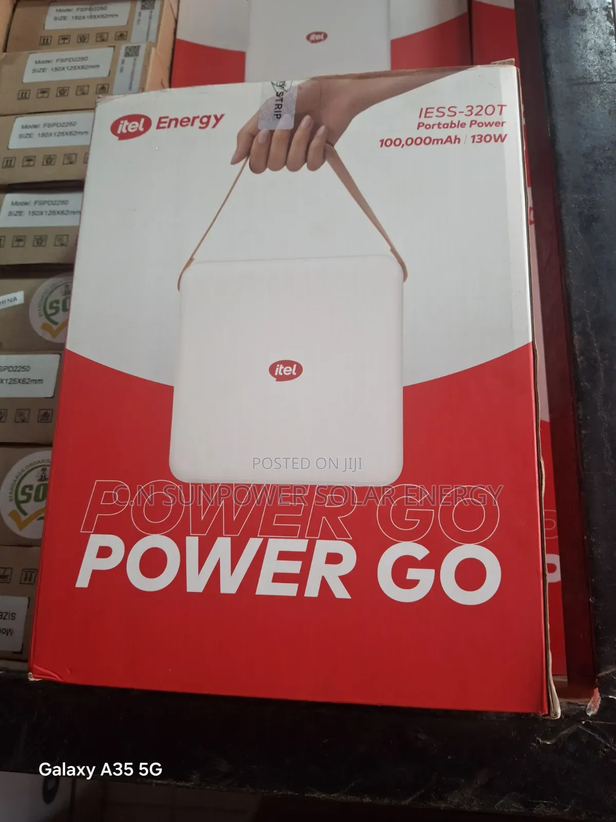 100,000mah/(320wh) Itel Power Go/Power Tank