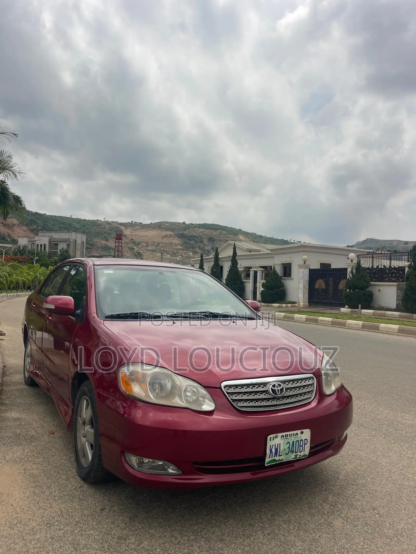 Toyota Corolla S 2006 Red