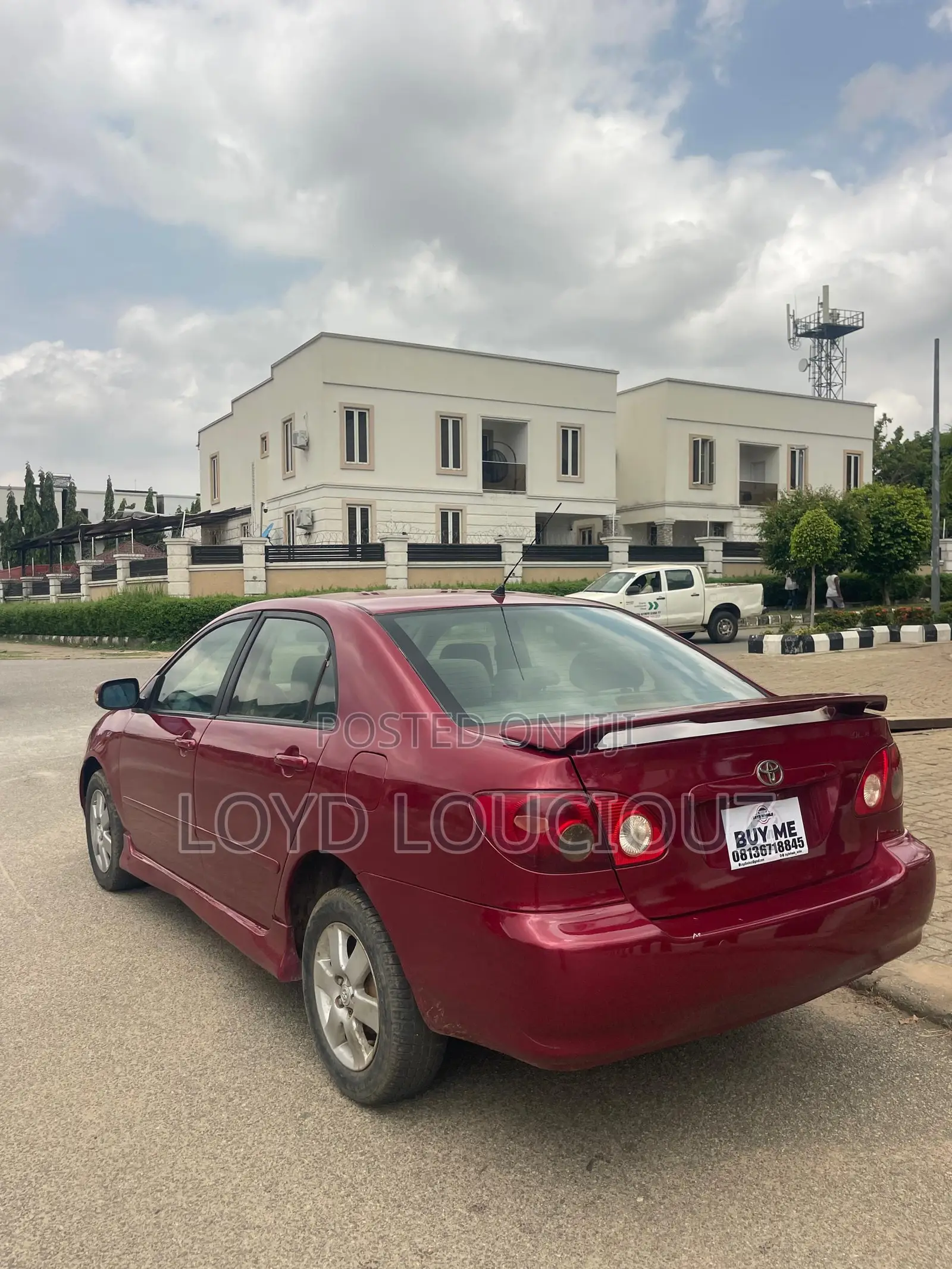 Toyota Corolla S 2006 Red
