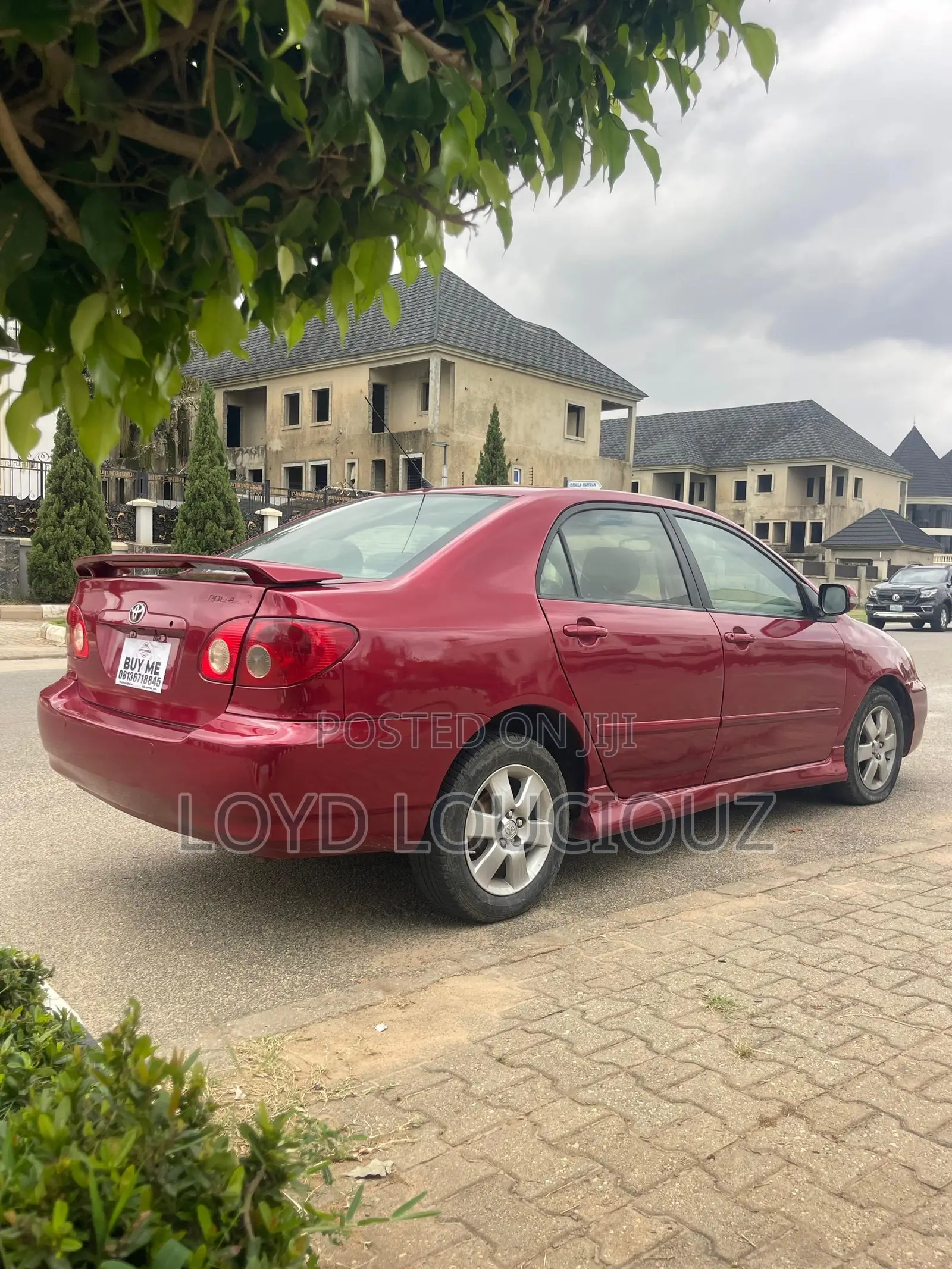 Toyota Corolla S 2006 Red