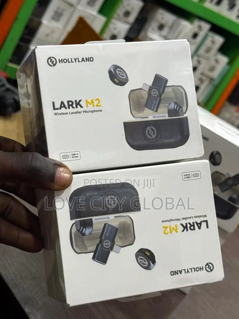 Lark M2 Wireless Hollyland Mic iPhone/Android (2tx+1rx+Charging Case)