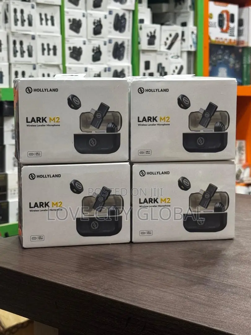 Lark M2 Wireless Hollyland Mic iPhone/Android (2tx+1rx+Charging Case)