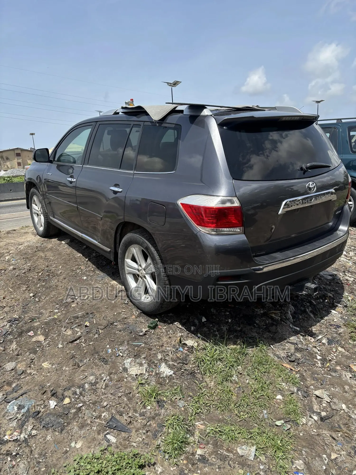Toyota Highlander Limited 2012 Gray