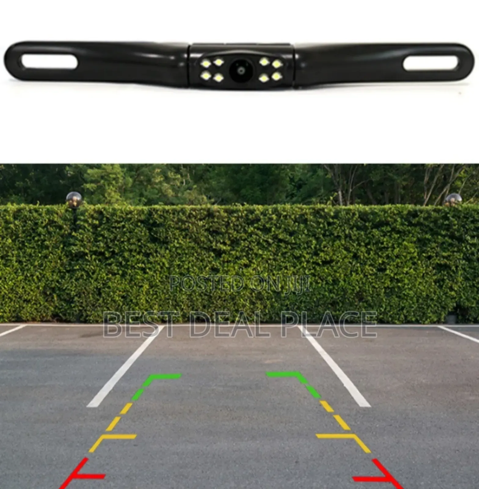 Hd Reverse Parking Camera With 8 Led Lights