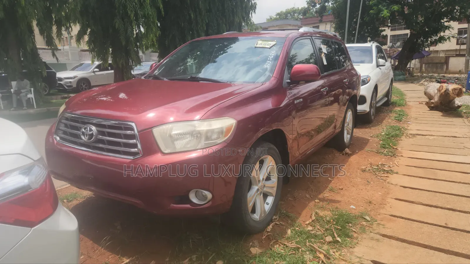 Toyota Highlander 2008 Red