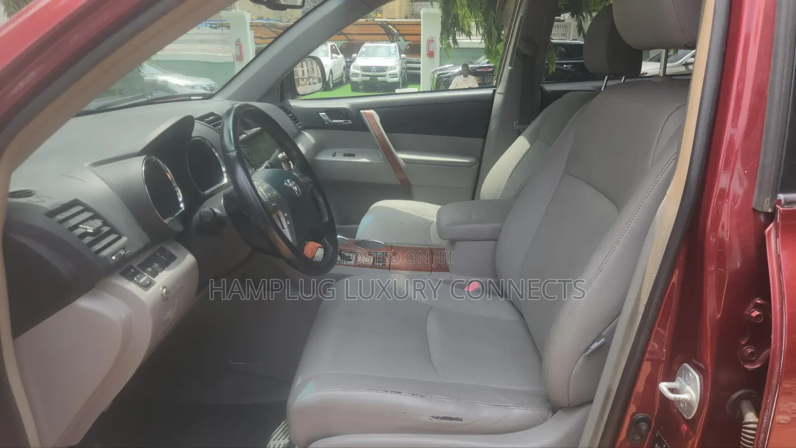 Toyota Highlander 2008 Red