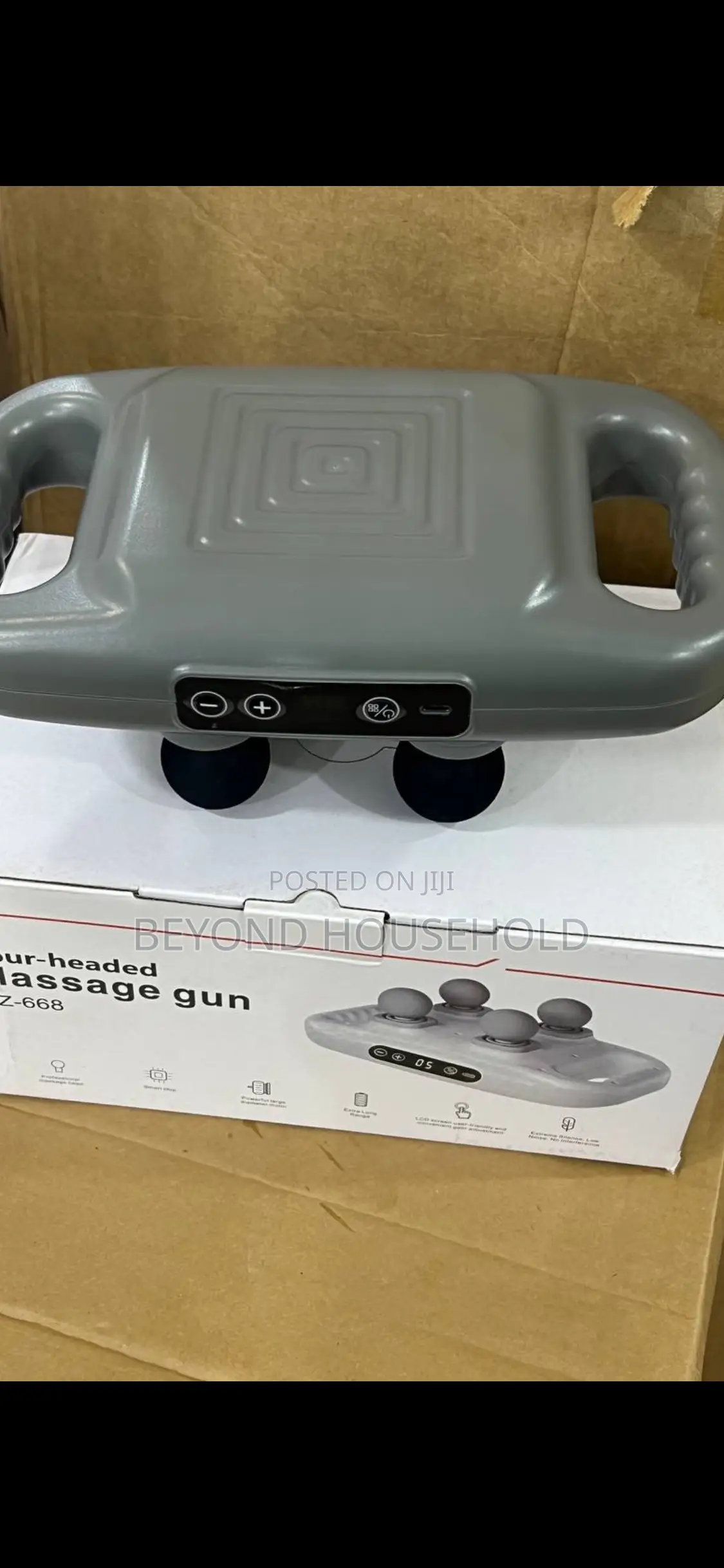 4 Headed Massage Gun