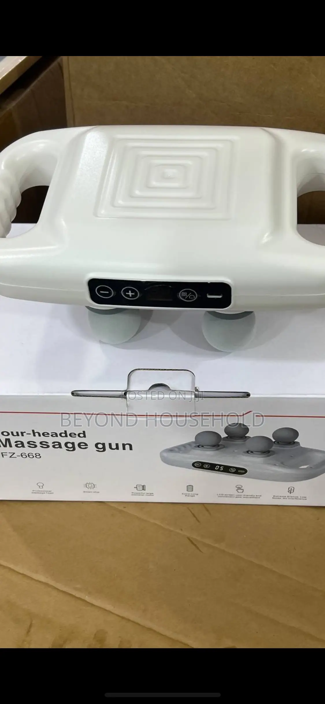 4 Headed Massage Gun