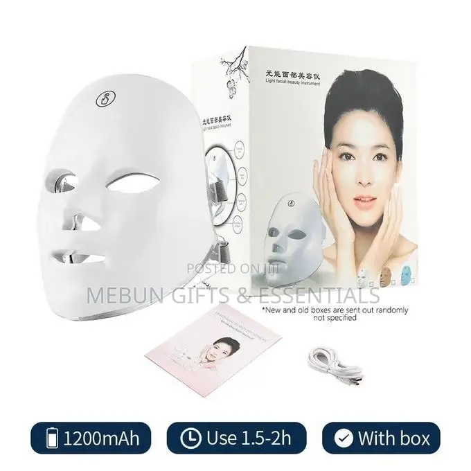 Rechargeable Facial Led Mask Therapy