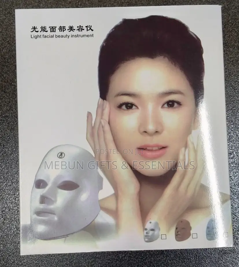Rechargeable Facial Led Mask Therapy