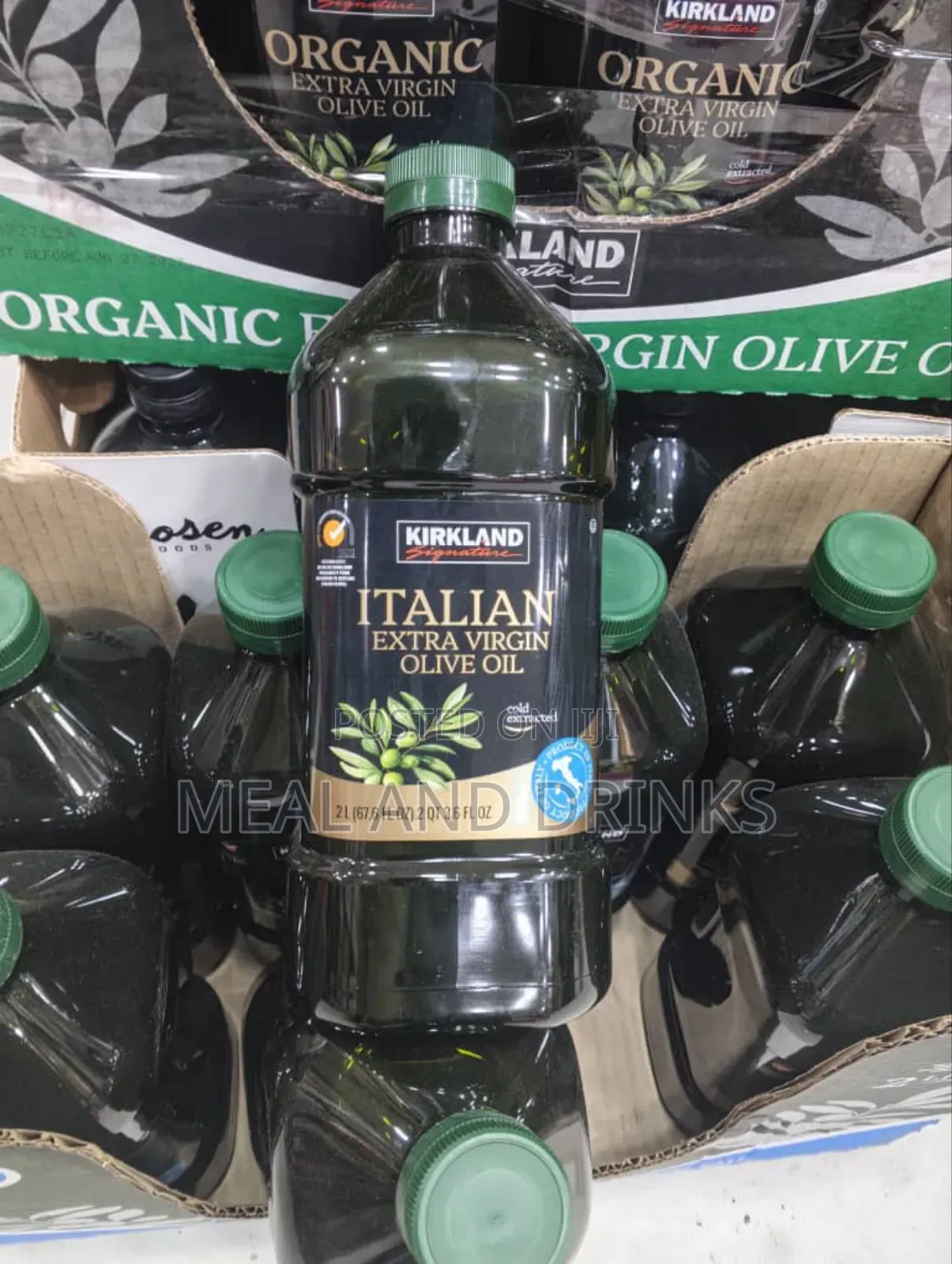 100% Italian Kirkland Extra Virgin Oil