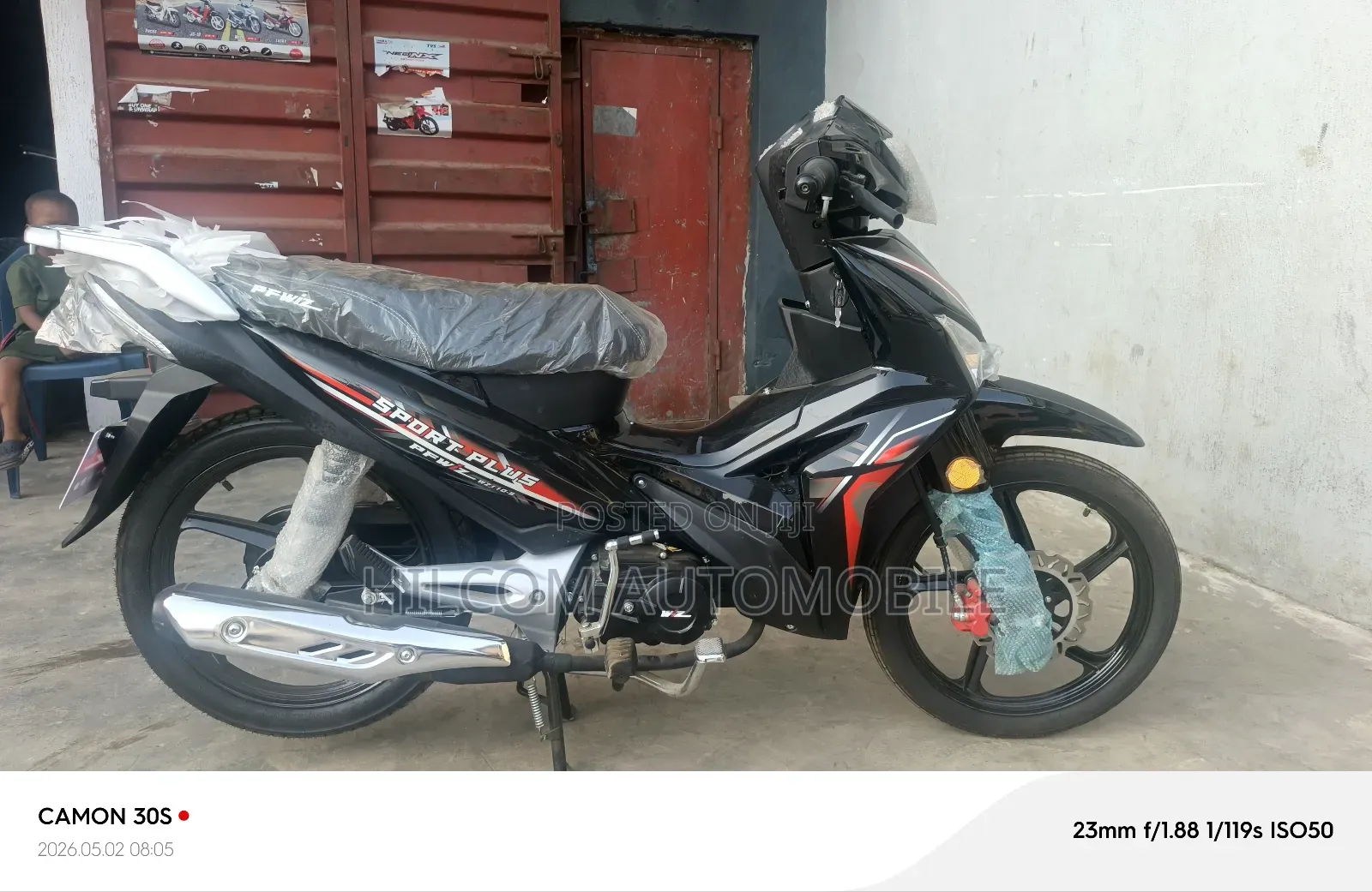 New Motorcycle 2025 Black