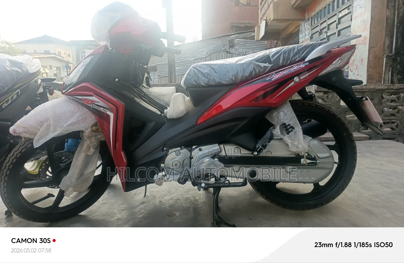 New Haojin HJ110-11 2025 Red
