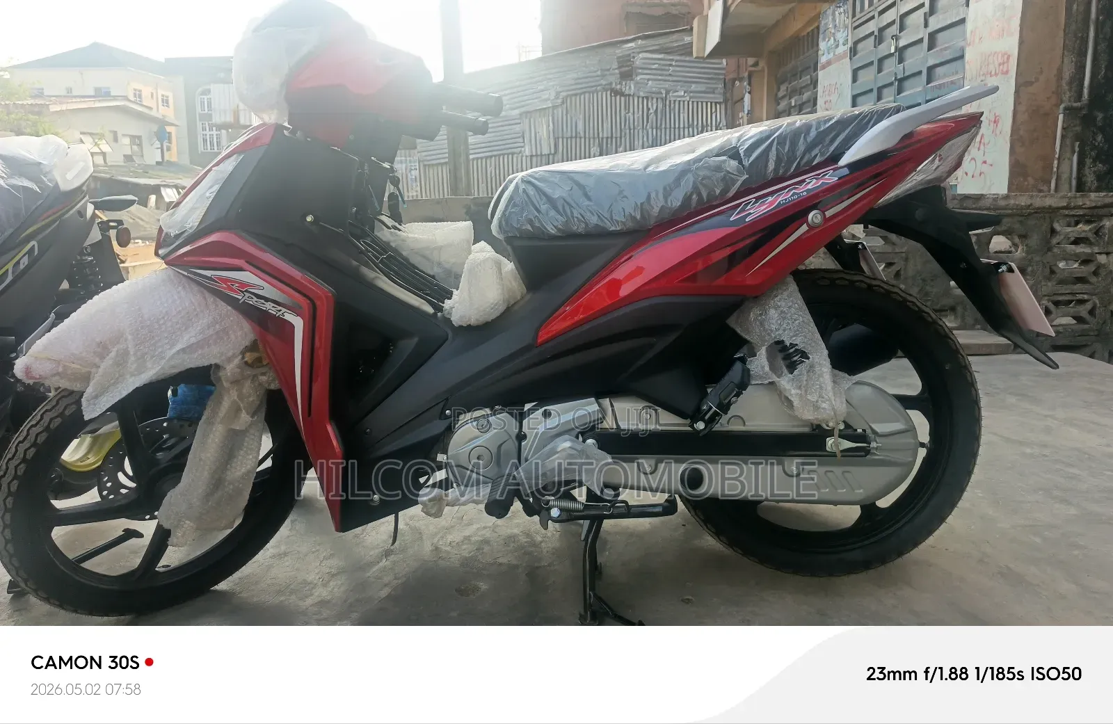 New Haojin HJ110-11 2025 Red