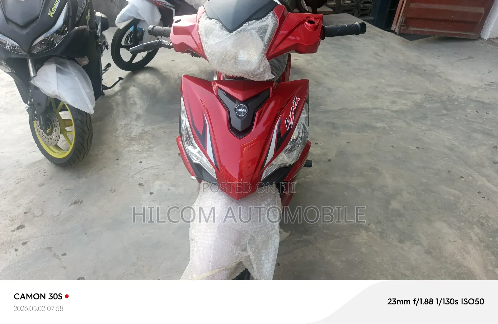 New Haojin HJ110-11 2025 Red