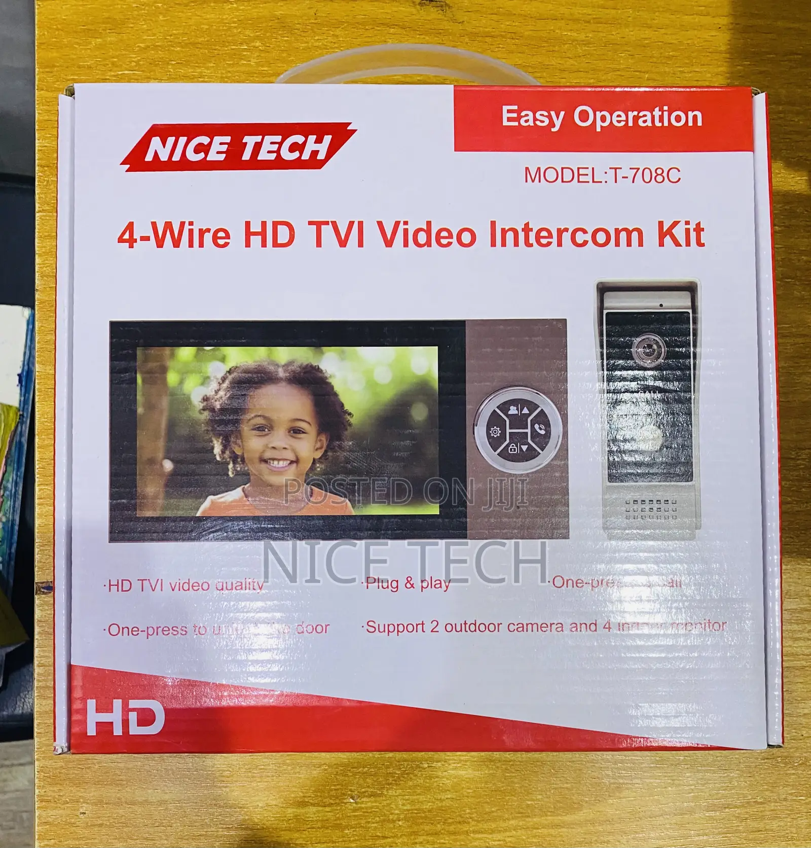 4wire Hd Tvi Video Intercom Kit