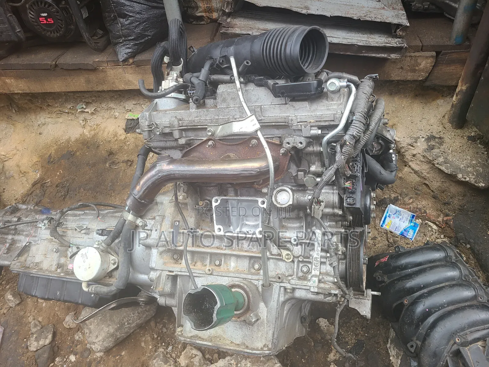 Lexus Is350 2g 12 Nozzle Direct Tokubo Complete Engine and Gearbox