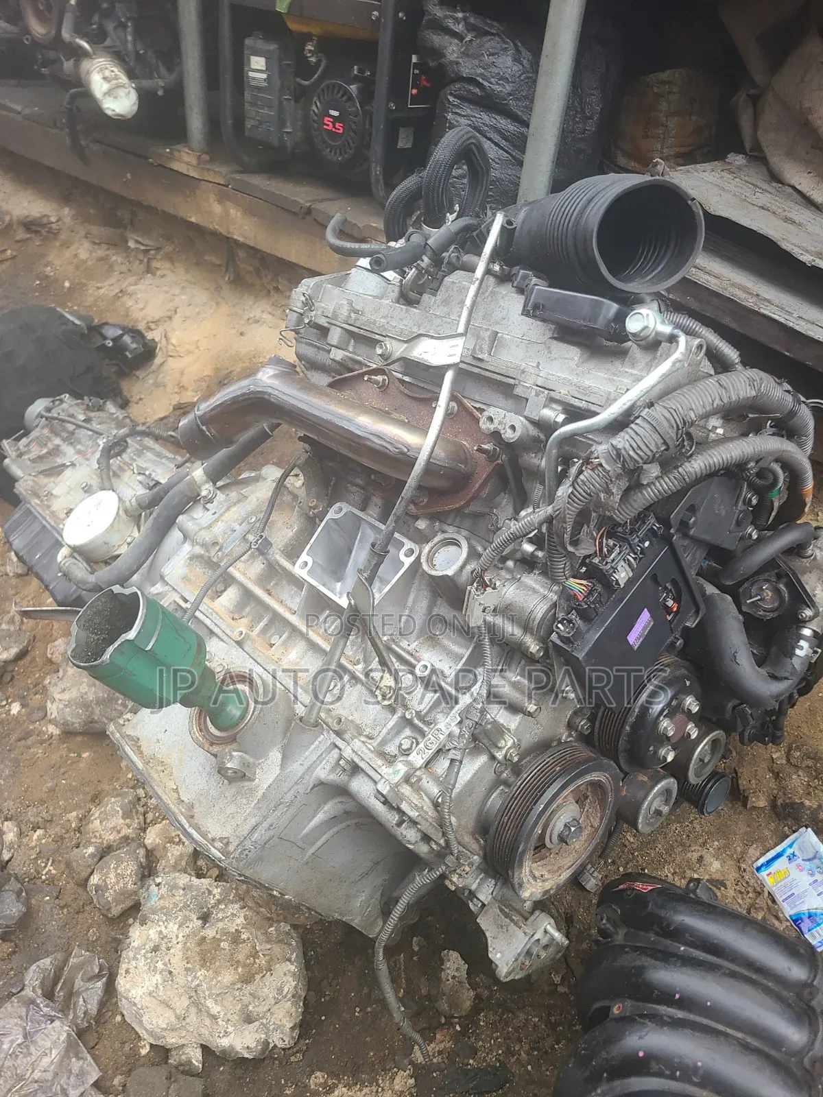 Lexus Is350 2g 12 Nozzle Direct Tokubo Complete Engine and Gearbox