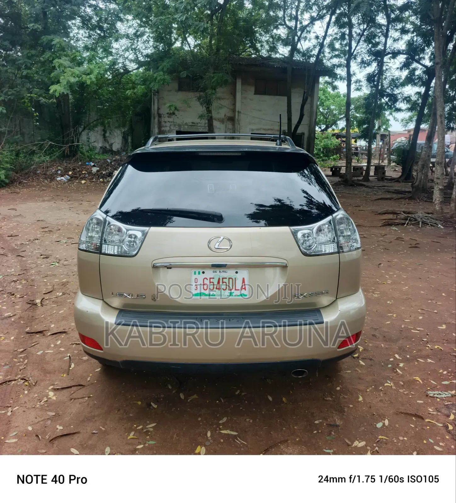 Lexus RX 2008 Gold