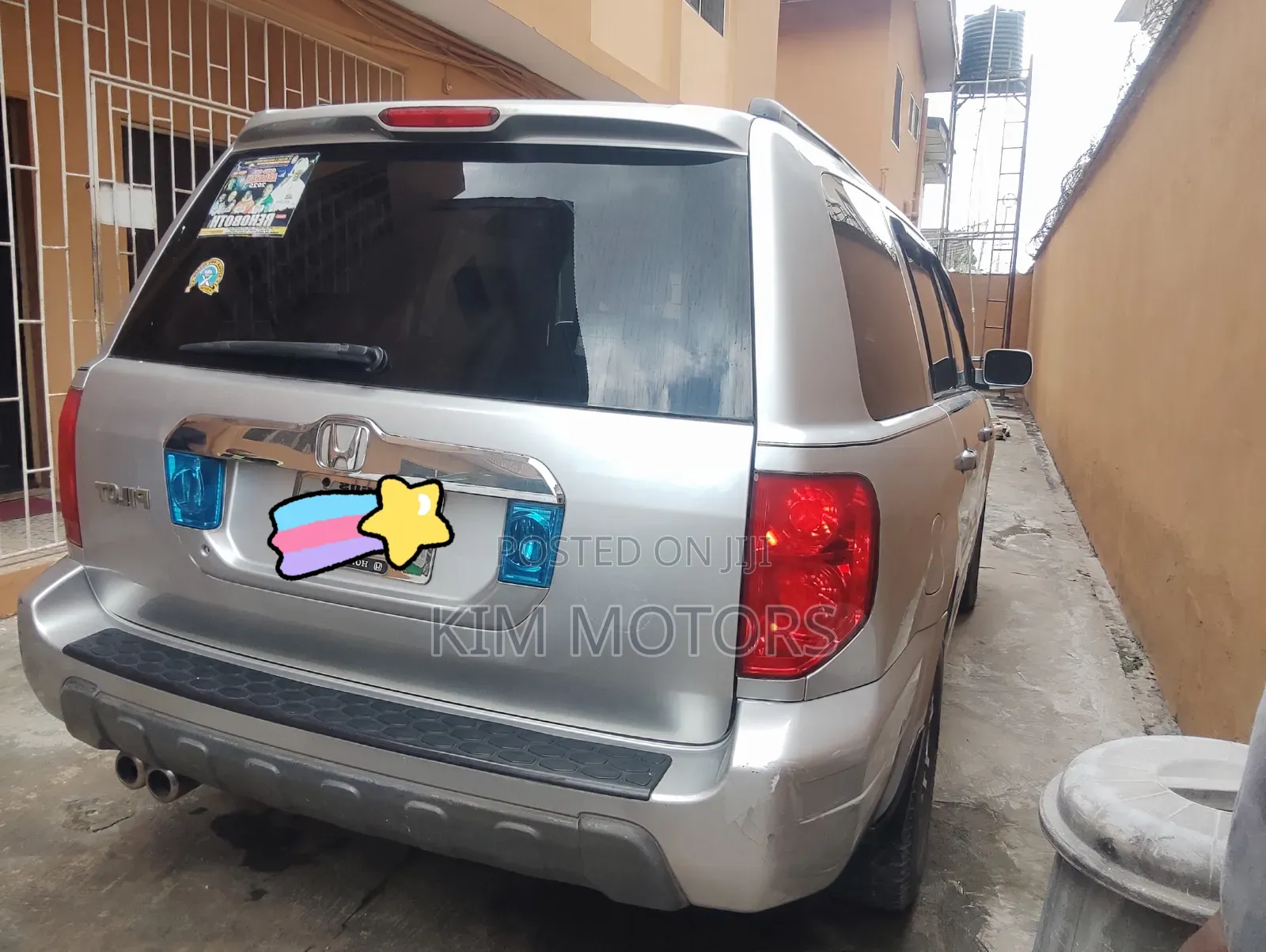 Honda Pilot EX-L 4x4 (3.5L 6cyl 5A) 2004 Silver