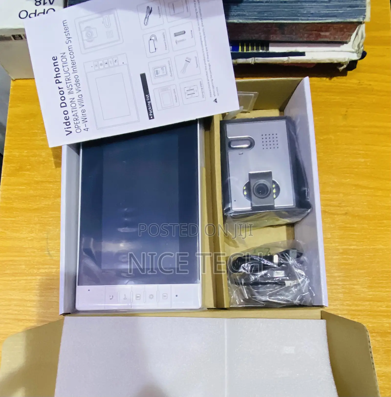 4wire Hd CVBS Video Intercom Kit