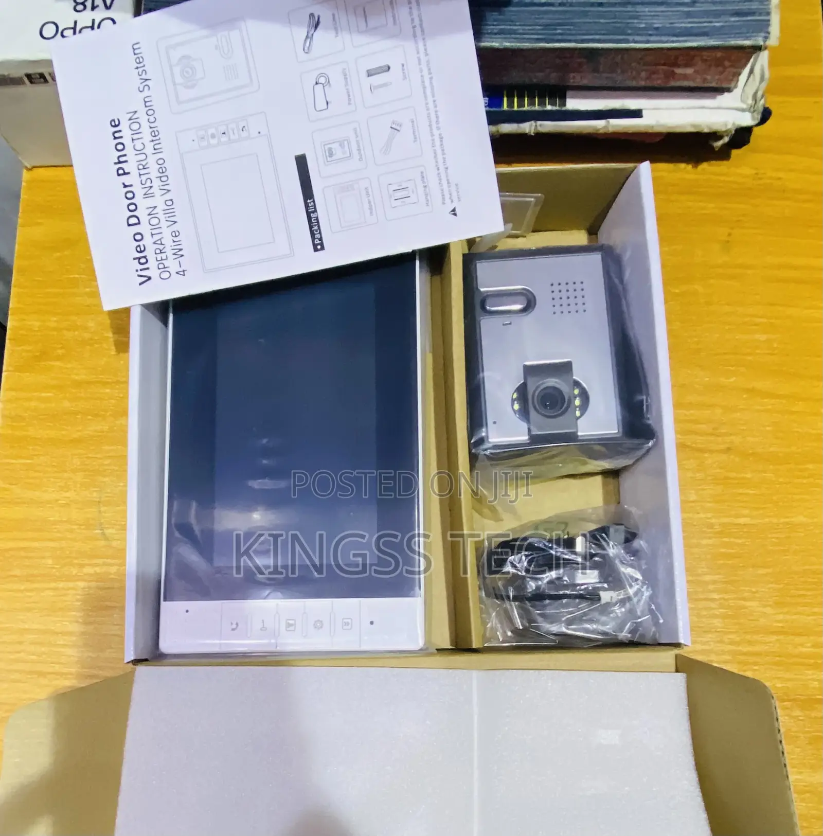 Video Doorbell Phone 4wire Hd CVBS/Ahd/Cvi/Tvi