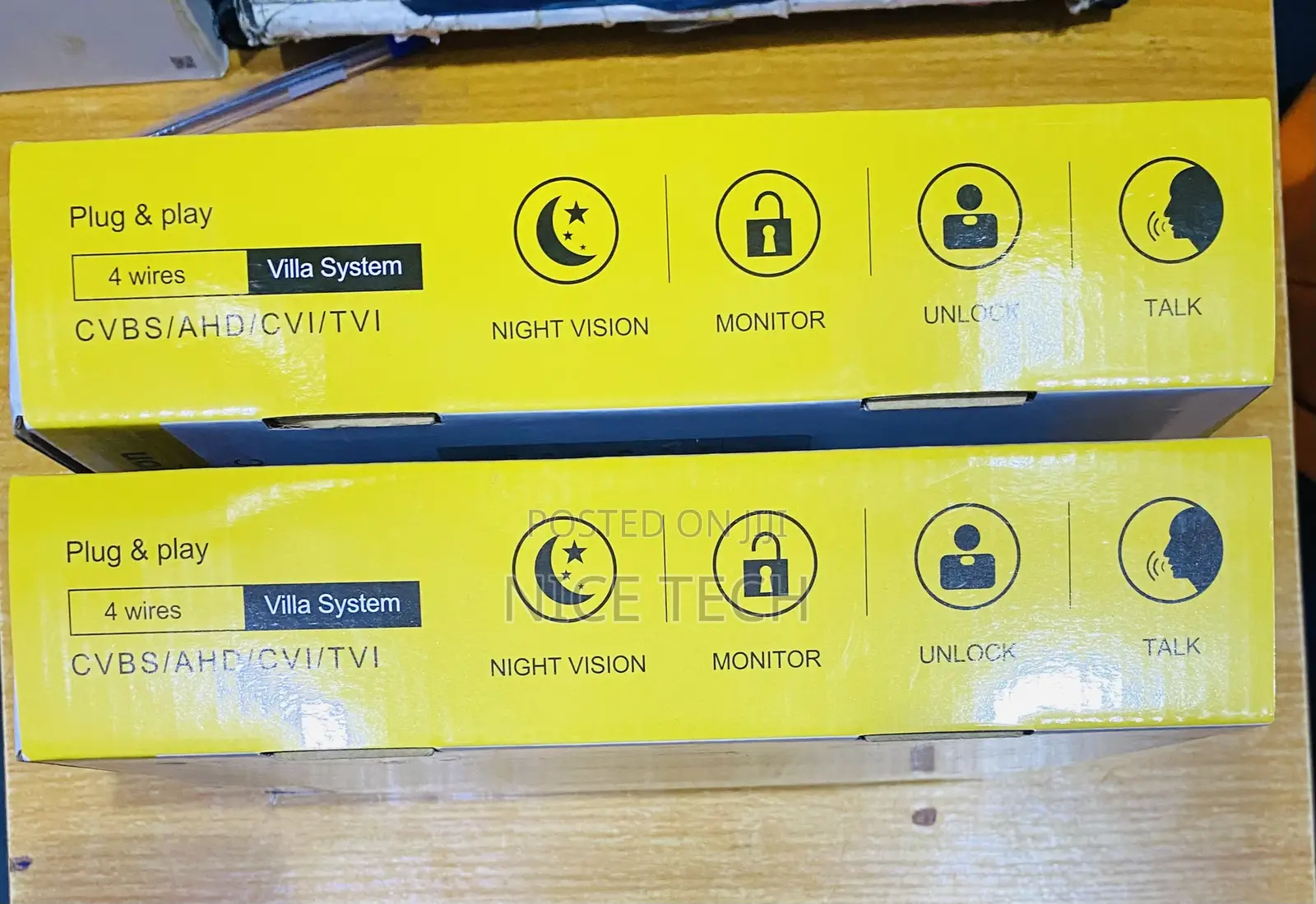 4wire Hd CVBS Video Intercom Kit