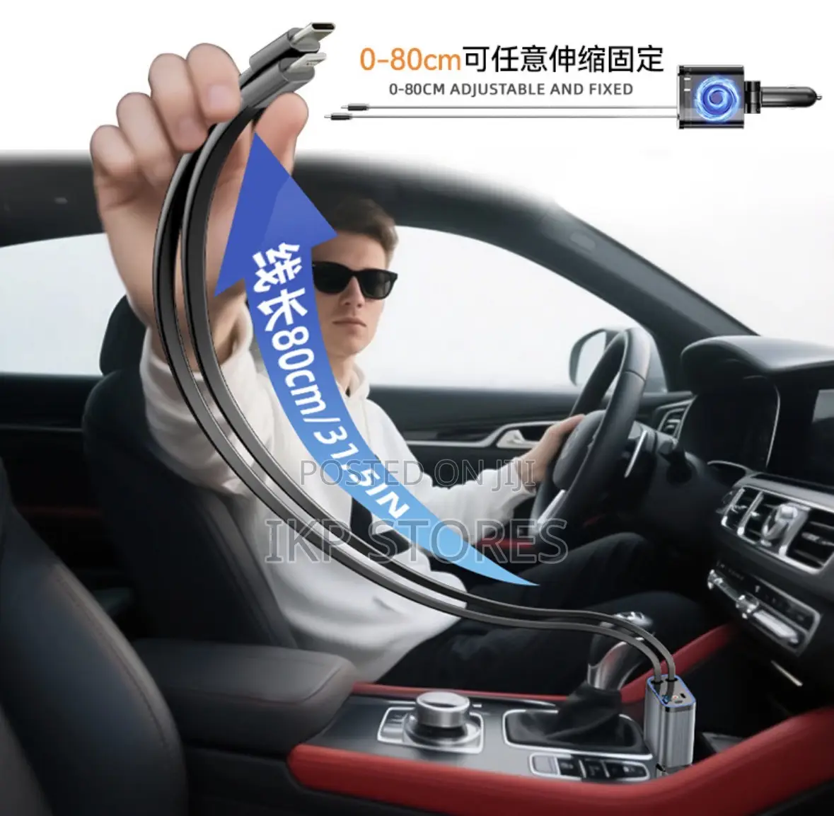 360° Rotating Car Starry Sky Roof Light Usb Ambient Projector
