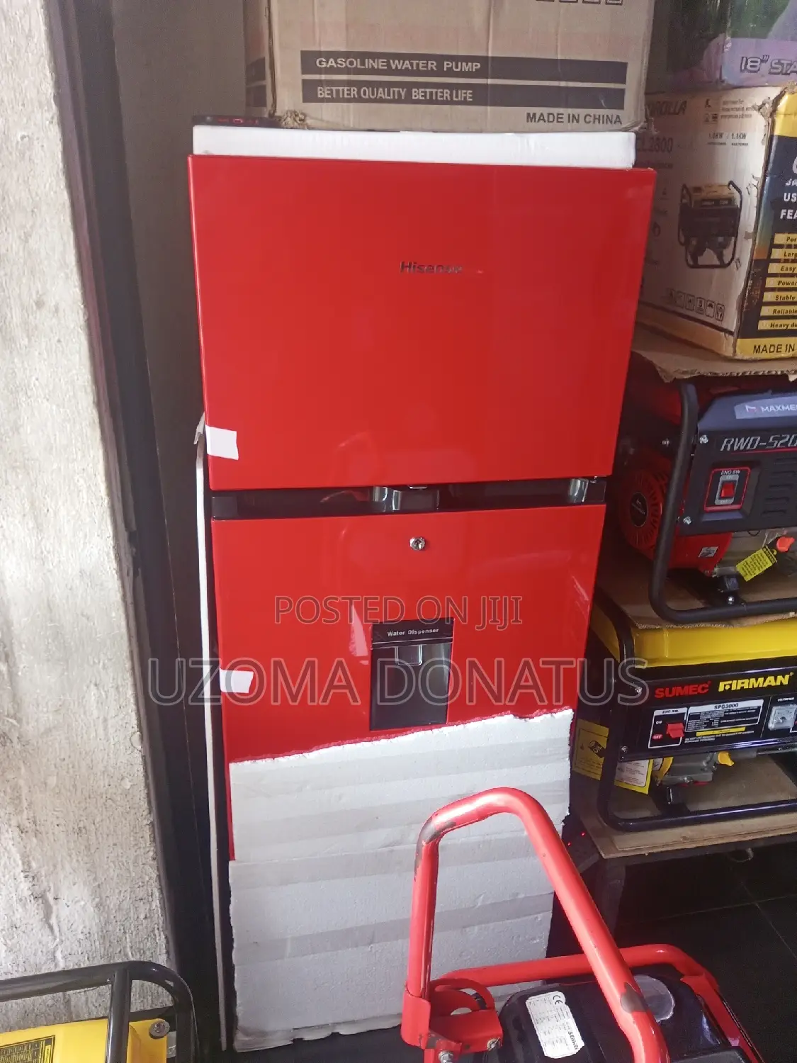 Hisense Refrigerator With Water Dispenser