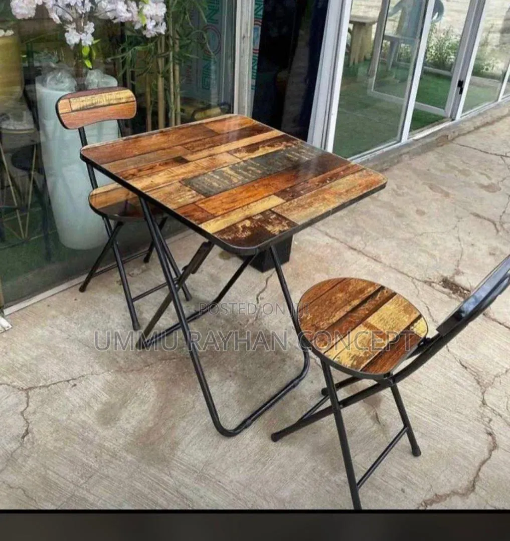 Marble Table and 2 Chairs