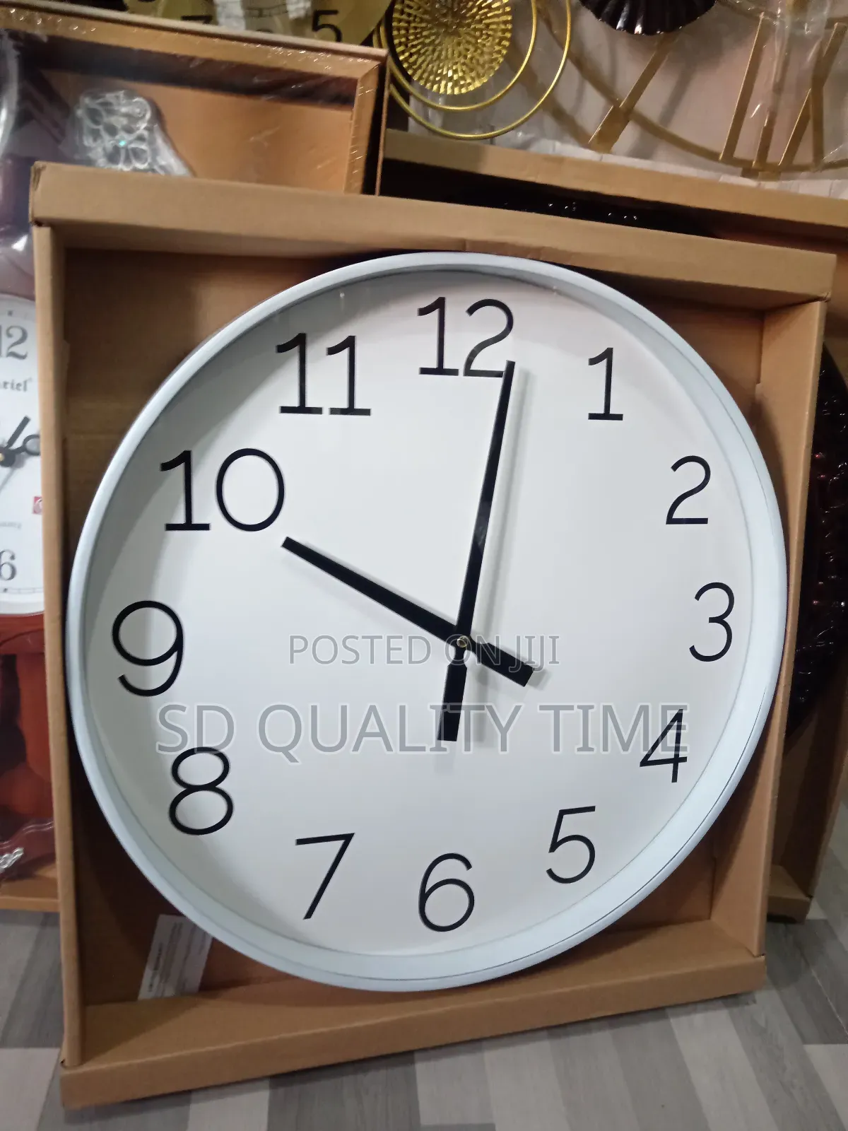 Quality Plain Office Wall Clock (50cm)