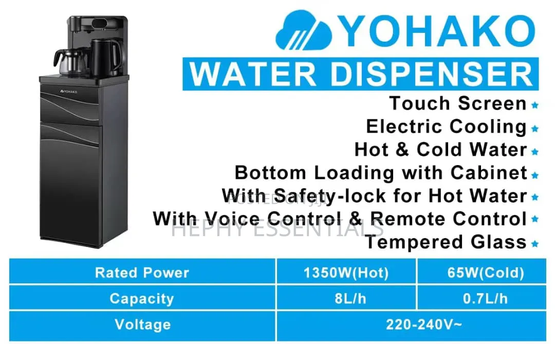Smart Digital Water Dispenser Hot and Cold Screen Touch