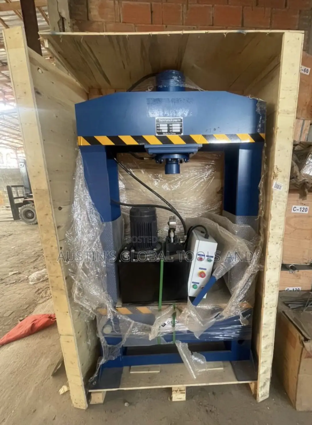 Electric Hydraulic Shop Press