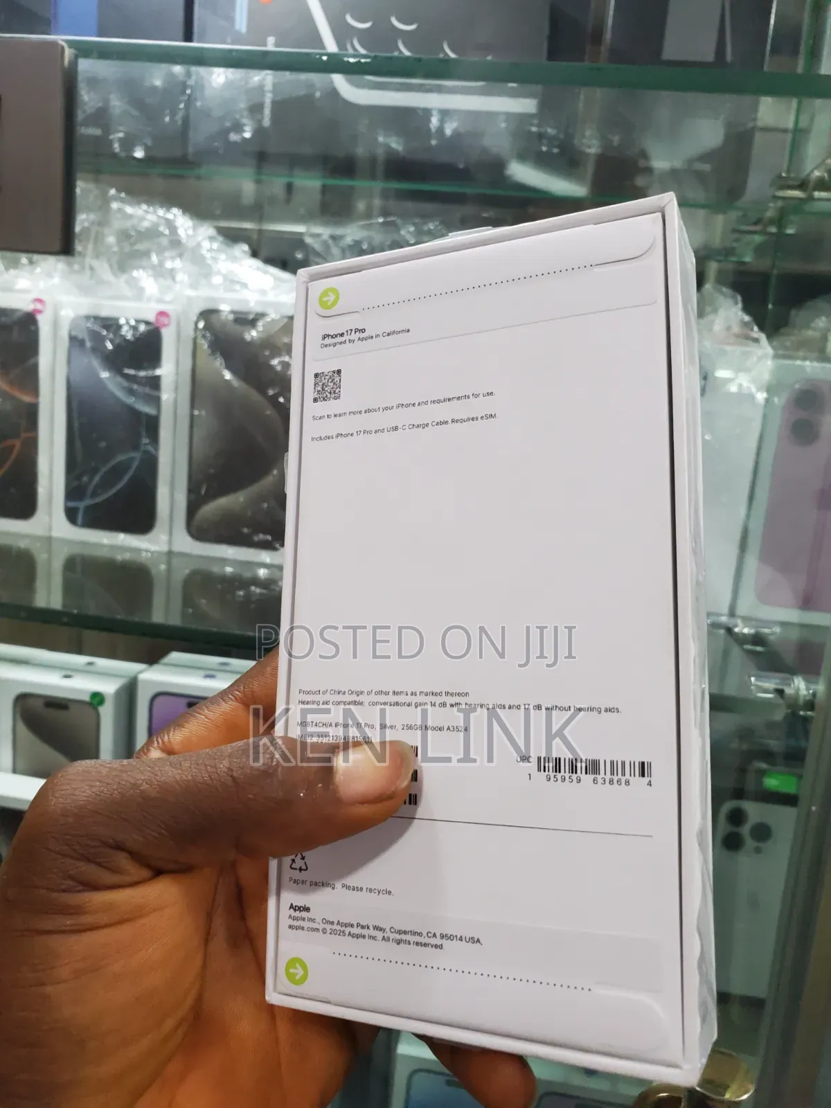 New Apple iPhone 17 Pro 256 GB White