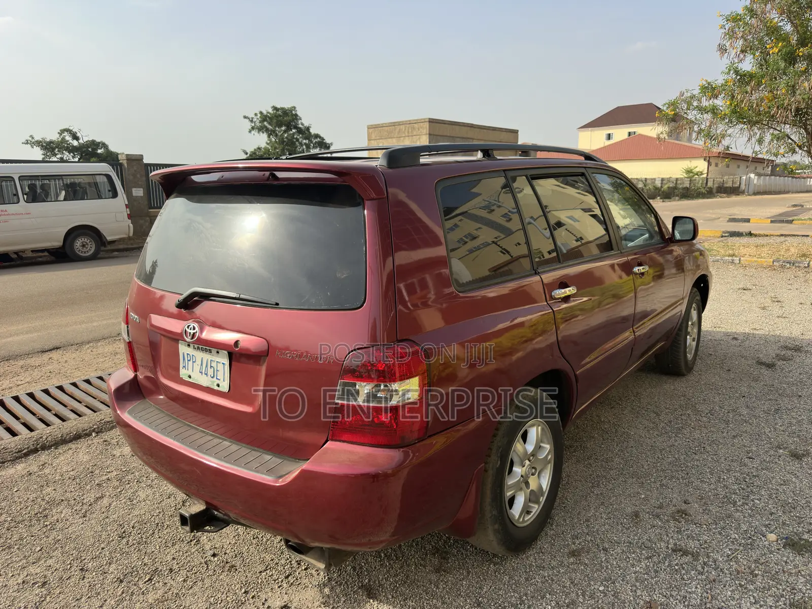 Toyota Highlander 2006 Maroon