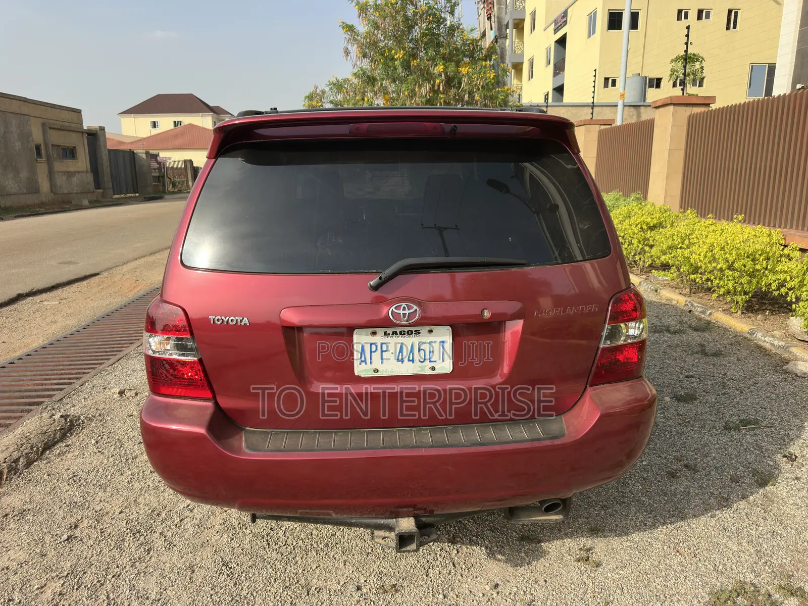Toyota Highlander 2006 Maroon