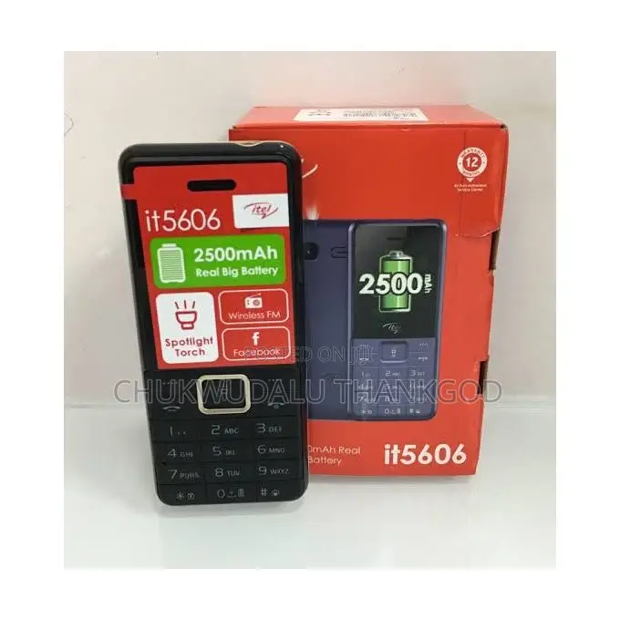 New Itel it5606 Black